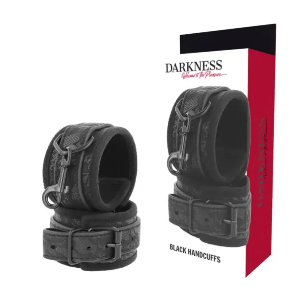 Darkness - Luxe Esposas BDSM Negro para Placer y Control