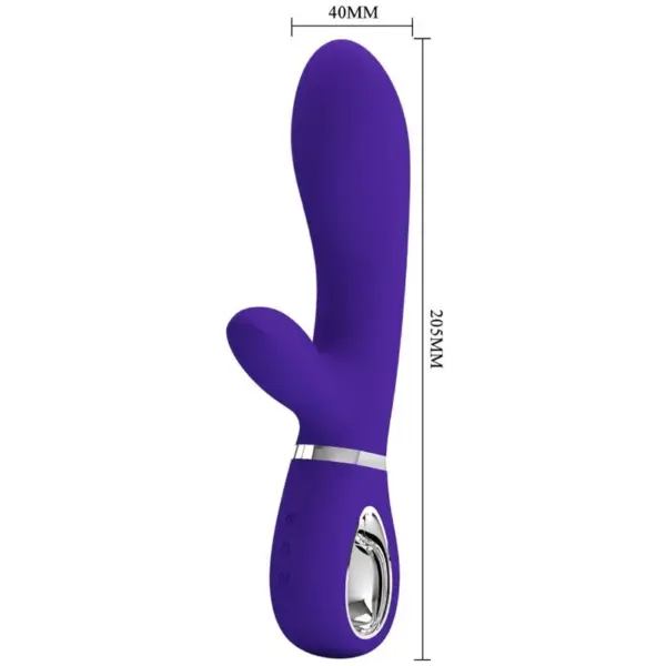 Pretty Love - Vibrador Punto G Multifunción Violeta - Imagen 5