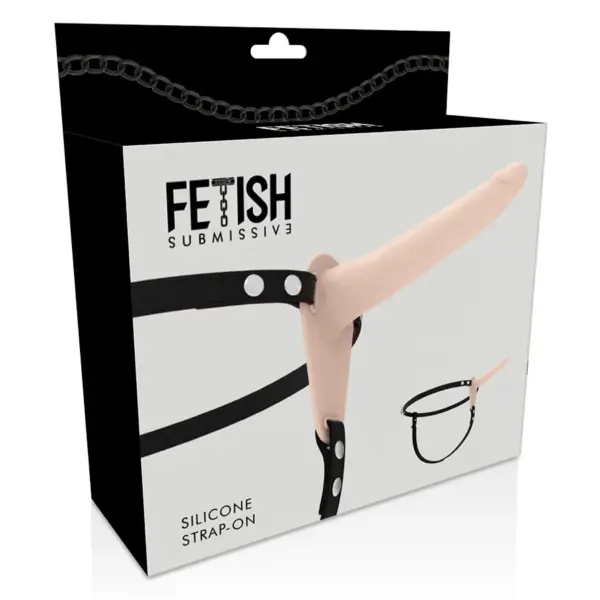 Fetish Submissive Harness - Silicona Flesh 15 cm - Imagen 5