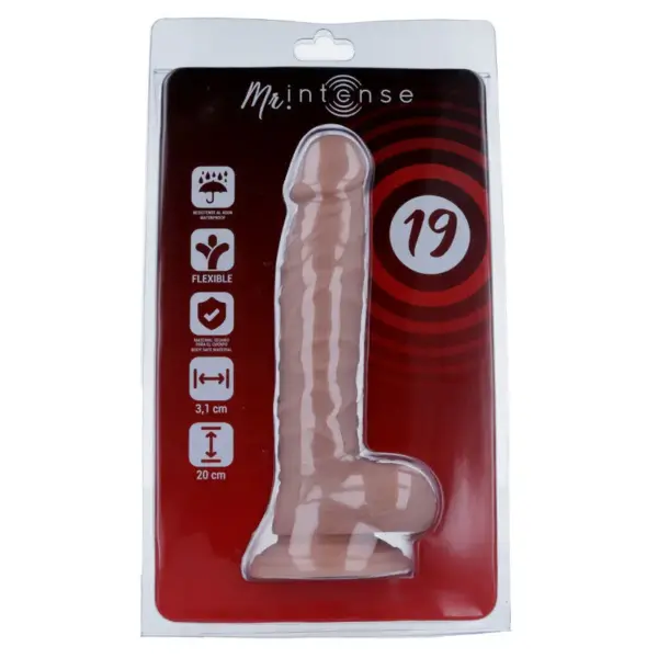 Mr Intense - Dildo Realista de 20 cm con Ventosa - Imagen 7