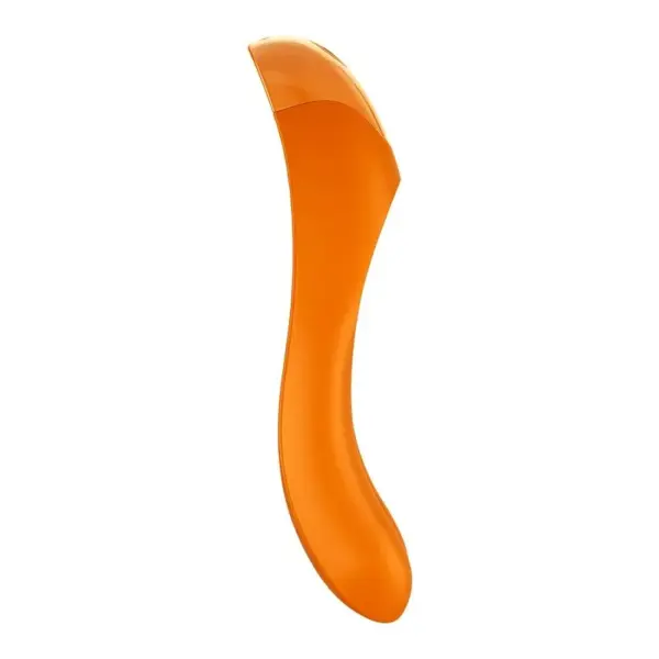 Satisfyer - Candy Cane Vibrador Dedo Naranja - Imagen 4