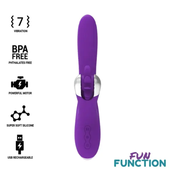 FUN FUNCTION - Bunny Funny Vibration 2.0: Estimulador Clitoriano Premium