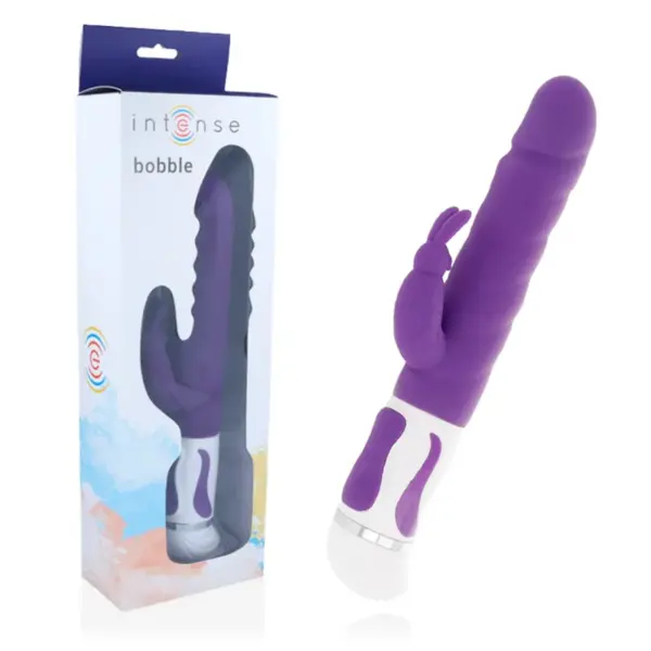 Guppy - Intense Bobble Vibrador Rotador Silicona Lila - Imagen 2