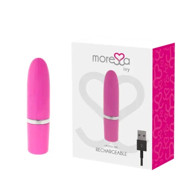 MORESSA - Ivy Masajeador Simulador Labial de Viaje Rosa - Imagen 2