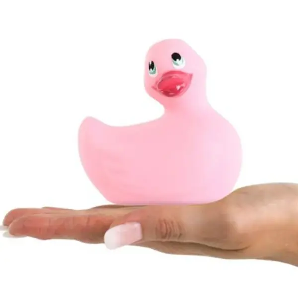 BIG TEASE TOYS - I RUB MY DUCKIE CLASSIC PATO VIBRADOR ROSA - Imagen 3