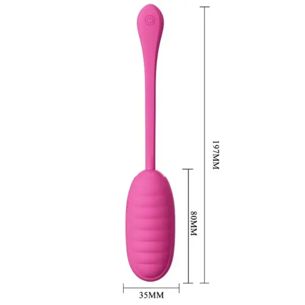 Pretty Love - Huevo vibrador recargable rosa Catalina - Imagen 4