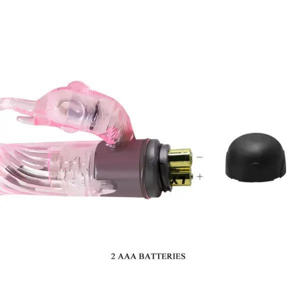 BAILE - Vibrador rabbit rosa 10 modos para estimulación intensa - Imagen 6