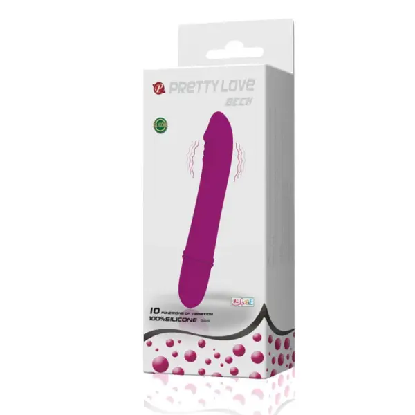 Pretty Love - Vibrador mini Beck lila de alta calidad - Imagen 8