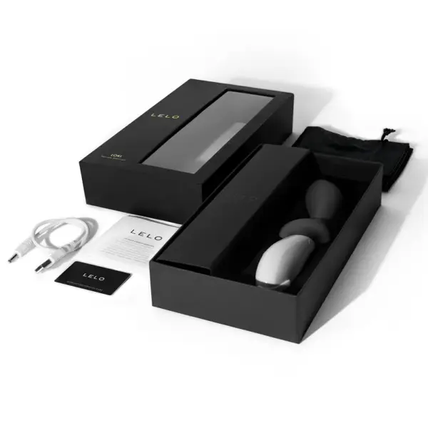 LELO - LOKI Vibrador Prostático Negro: Placer Intenso para Caballeros