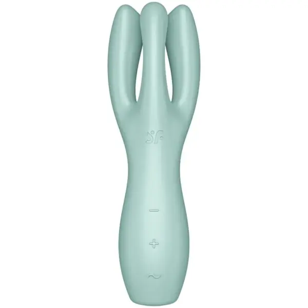 Satisfyer - Threesome 3 Vibrador Verde para Placer Triple - Imagen 2