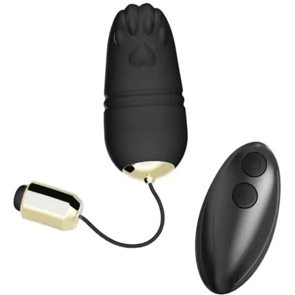 ARMONY - Kitty Huevo Vibrador Punto G Control Remoto Negro