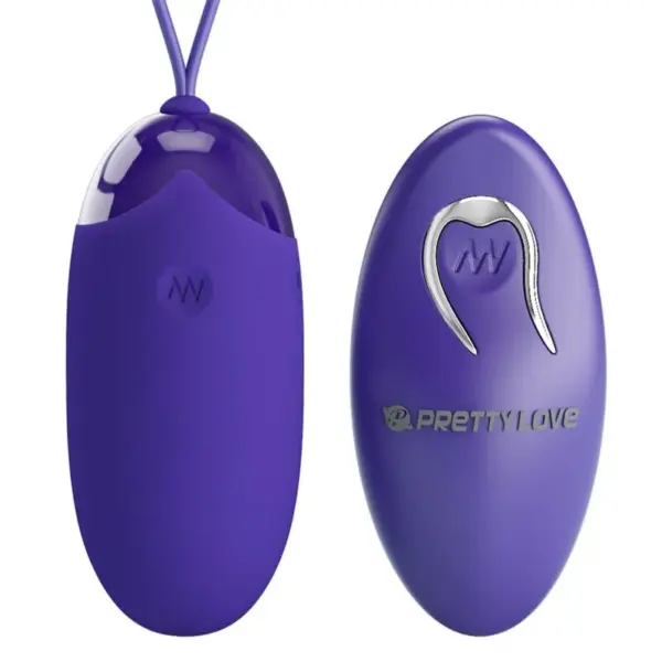 Pretty Love - Huevo vibrador control remoto violeta