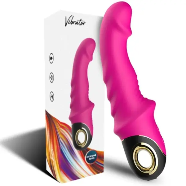 ARMONY - Joyblade Dildo Vibrador Rotador Fucsia - Imagen 5