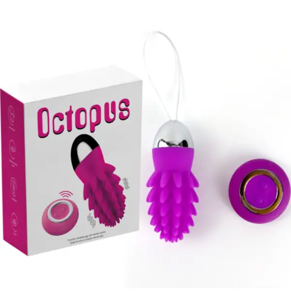 ARMONY - Huevo vibrador Octopus con control remoto violeta - Imagen 5