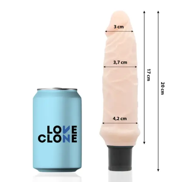 LOVECLONE - IVAR Self Lubrication Vibrator 20 cm -O- 3.7 cm