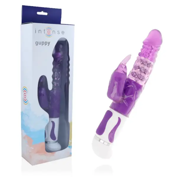 INTENSE - Vibrador rotador lila para placer intenso