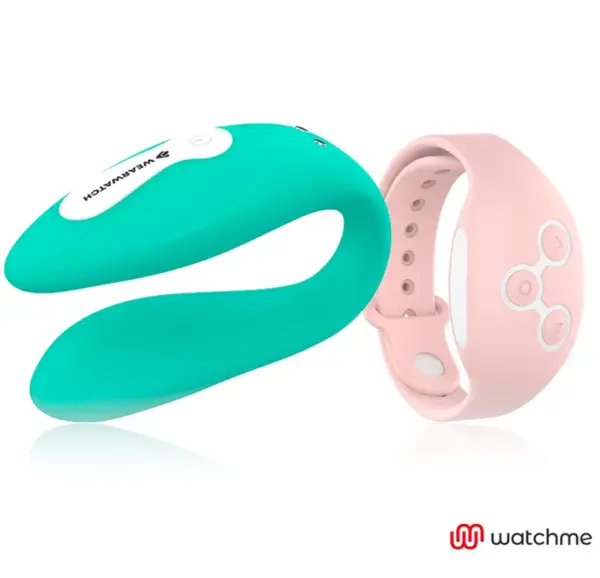 WEARWATCH - Vibrador Dual Technology Watchme Agua Marina / Rosa - Imagen 3