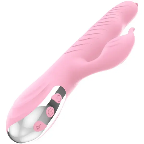 ARMONY - Vibrador Marcia con doble lengua efecto calor rosa - Imagen 5