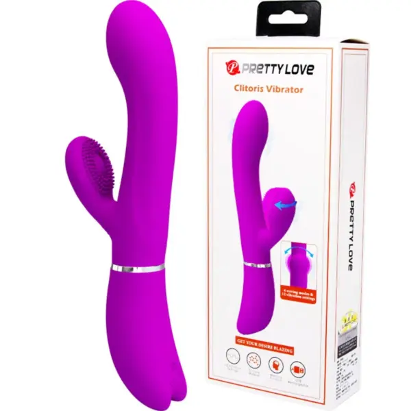 Pretty Love - Vibrador Estimulador Clítoris Morado