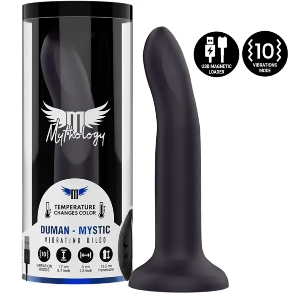 MYTHOLOGY - DUMAN MYSTIC DILDO M - VIBRADOR COMPATIBLE CON WATCHME WIRELESS TECHNOLOGY - Imagen 4