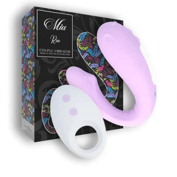 MIA - Rin Control Remoto para Parejas - Vibrador de Silicona Erótica