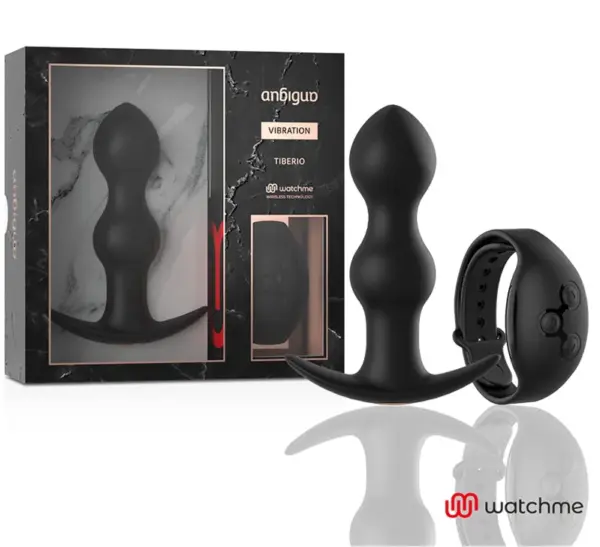 ANBIGUO - Watchme Control Remoto Plug Vibrador Anal Tiberio - Imagen 4