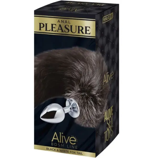 ALIVE - Plug Anal con Cola de Zorro Talla S - Imagen 5