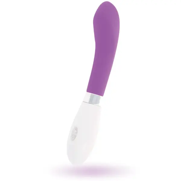 GLOSSY - Vibrador Lila John con Curva Natural - Imagen 4