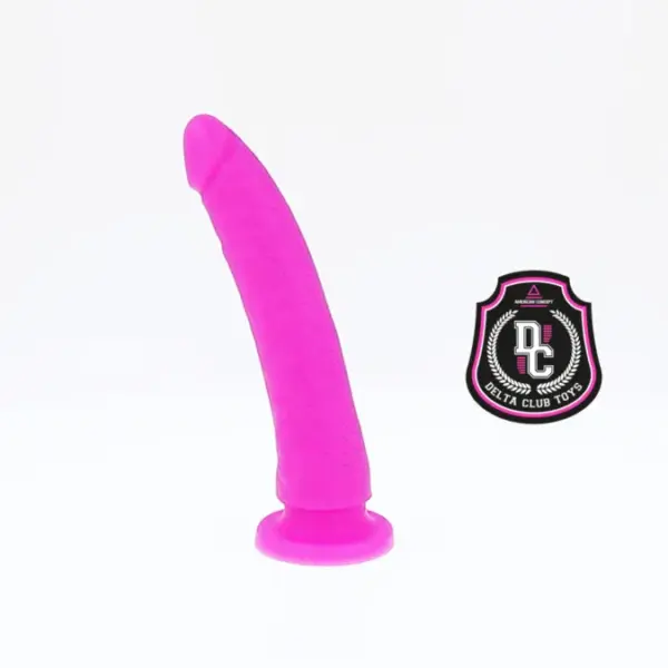 Delta Club - Dildo Lila de Silicona Médica 17 cm -O- 3 cm