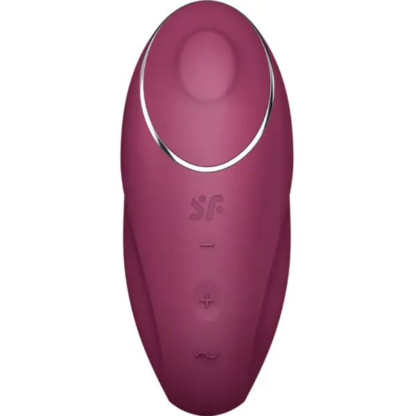 Satisfyer - Tap & Climax 1 Vibrador Lay-On Rojo