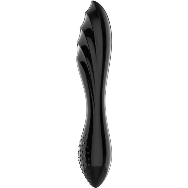 Satisfyer Dazzling Crystal Negro - Consolador de Cristal para Placer Inigualable - Imagen 3