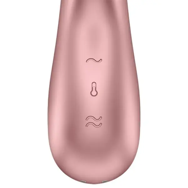 Satisfyer - Hot Lover Vibrador Rosa & Beige - Imagen 3