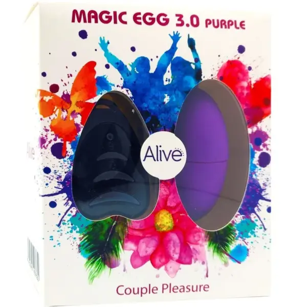 ALIVE - Huevo Vibrador Control Remoto Violeta - Imagen 2