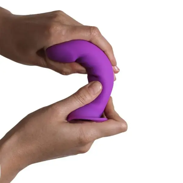 ADRIEN LASTIC - Hitsens 6 Dildo Silicona Violeta - Imagen 2