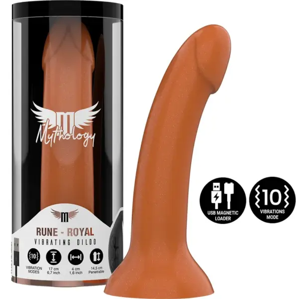 Mythology - Rune Royal Dildo M - Vibrador Compatible con Watchme Wireless Technology - Imagen 3