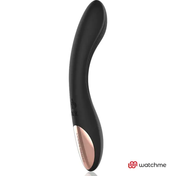 ANNE'S DESIRE - Vibrador de Control Remoto WATCHME Negro/Gold - Imagen 10