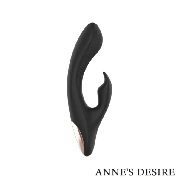 ANNE'S DESIRE - Rabbit Control Remoto Tecnología WATCHME Negro