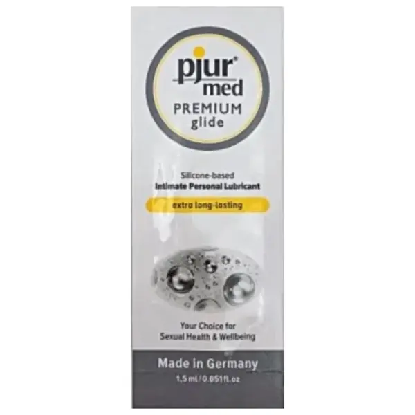 PJUR - Lubricante de Silicona 1.5 ML para un Deslizamiento Suave y Duradero