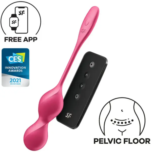 Satisfyer Love Birds 2 - Bolas Kegel vibratoras con app gratuita