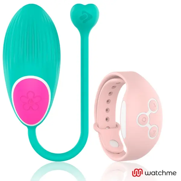 WEARWATCH - Huevo Control Remoto Technology Watchme Agua Marina / Rosa - Disfruta del Placer a Distancia - Imagen 3