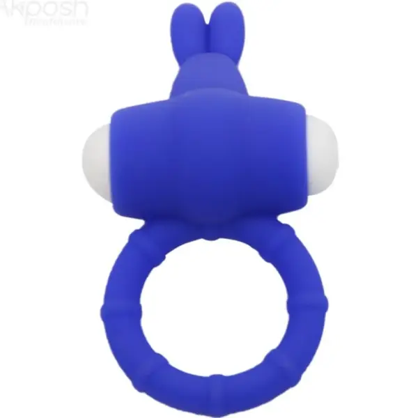 ARMONY - Anillo Vibrador de Silicona Azul para Parejas