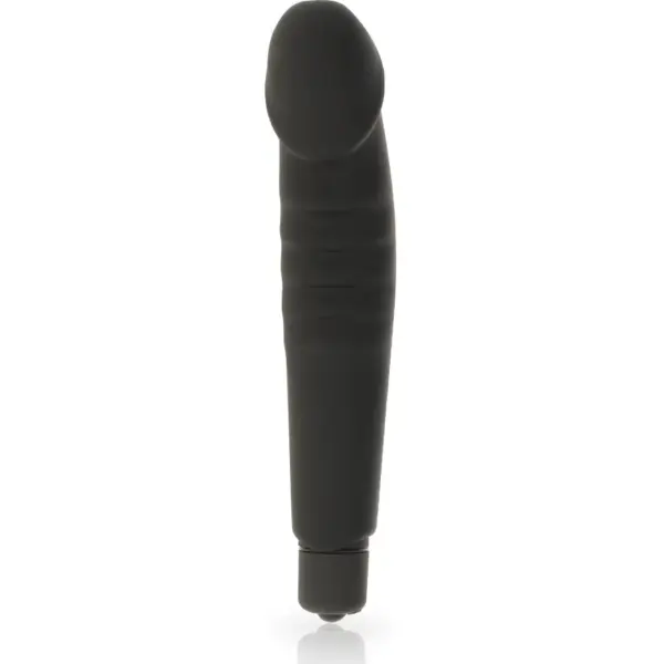 Dolce Vita - Vibrador Realistic Pleasure de Silicona Negro - Imagen 4