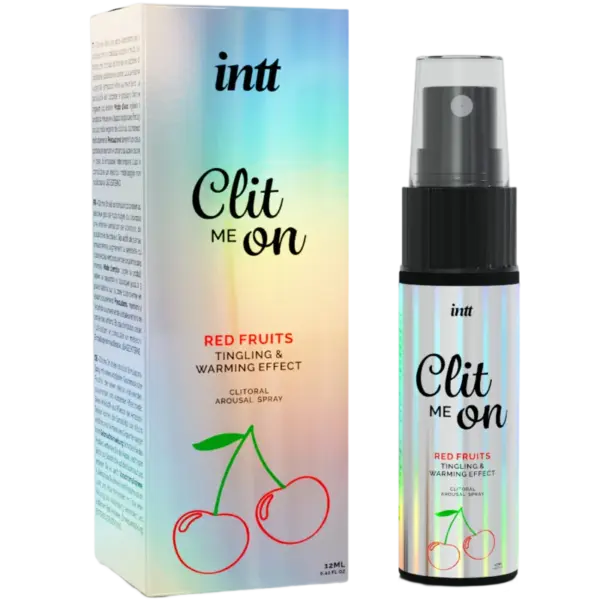 INTT - Clit Me On Frutos Rojos 12 ML - Spray Estimulante para el Clítoris