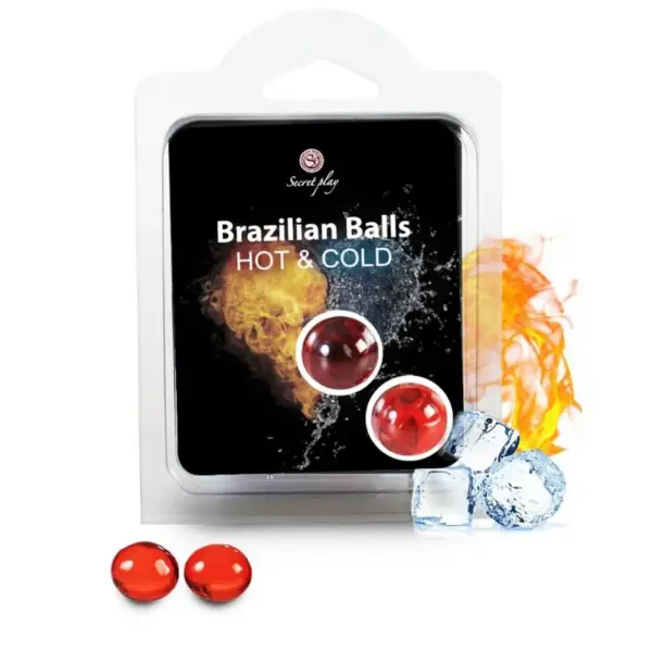 SECRETPLAY - Brazilian Balls Efecto Calor & Frío 2 Unidades