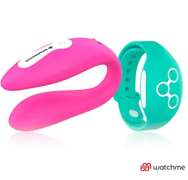 WEARWATCH - Vibrador Dual Technology WATCHME Fucsia/Agua Marina - Imagen 3