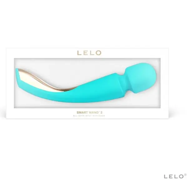 LELO - Masajeador Smart Wand 2 Verde Agua - Imagen 4