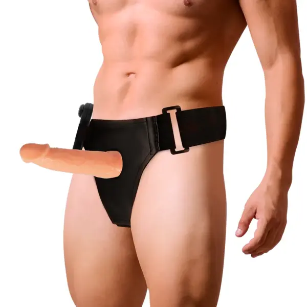 Harness Attraction - Arnés Hueco Willian con Vibrador 17 cm - 4.5 cm - Imagen 2