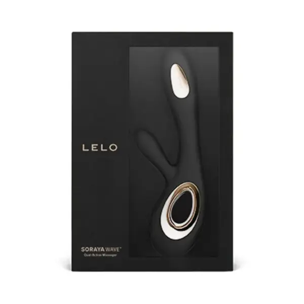 LELO - Soraya Wave Vibrador Rabbit Negro: Placer Inigualable - Imagen 3