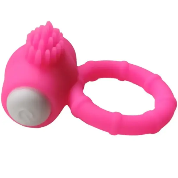 ARMONY - Anillo Vibrador de Silicona Rosa para Placer Intenso - Imagen 3