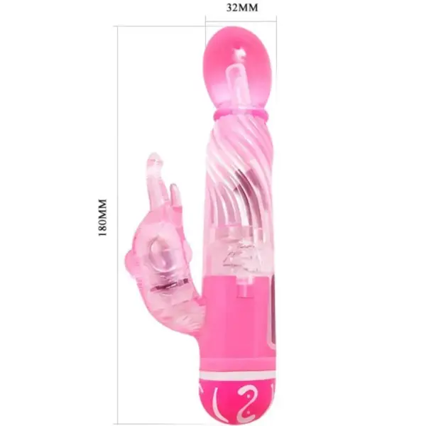 Pretty Love - Vibrador rabbit con licking morado - Imagen 4